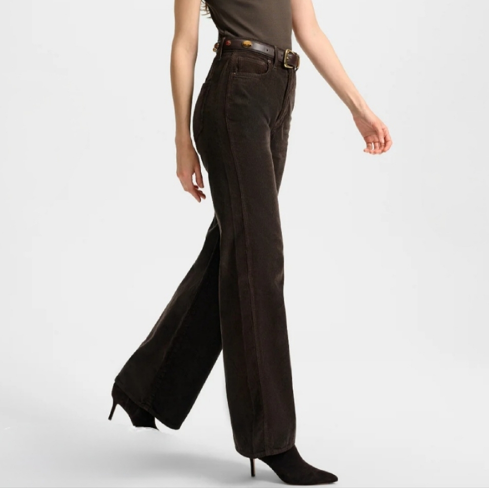 VERONICA BEARD Corduroy Wide Leg Pant